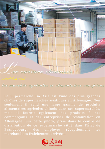 Les saveurs chinoises enrichissent les marchés agricoles et alimentaires européens