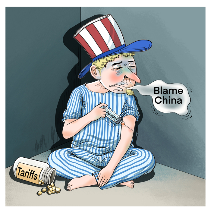 Commentaire illustré de l'abus de droits de douane par les états-Unis : ? traiter une maladie interne avec un remède externe ?