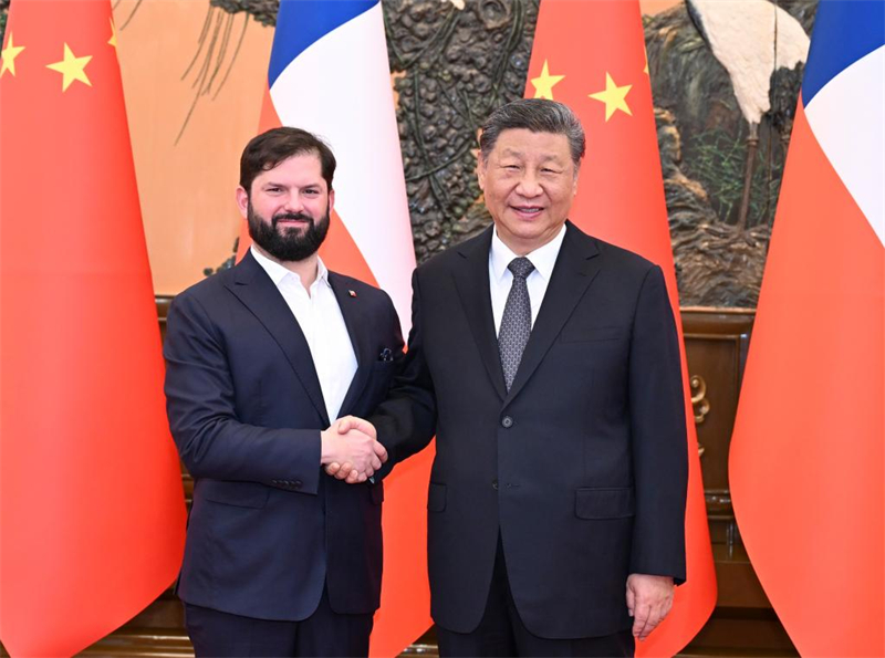Xi Jinping rencontre le président chilien