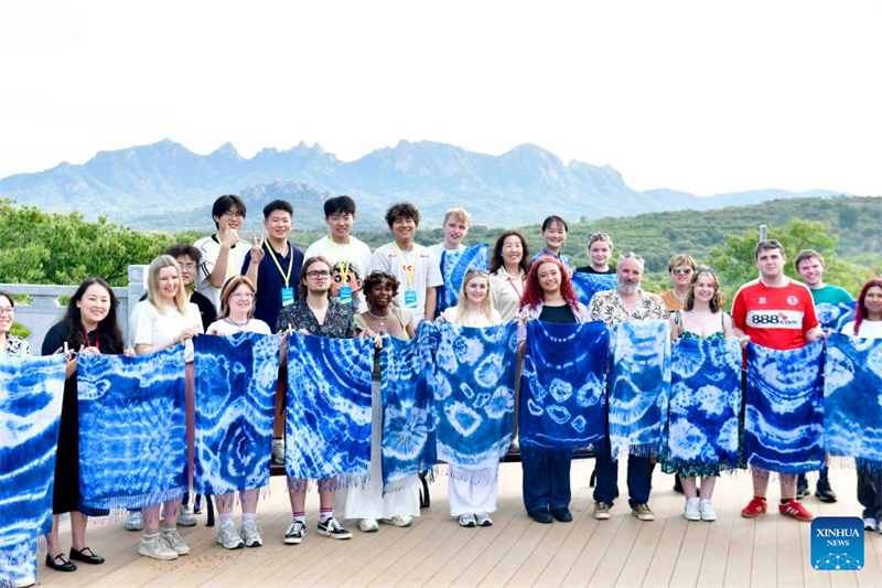 Shandong : un camp d'échanges culturels sino-britannique organisé à Rizhao