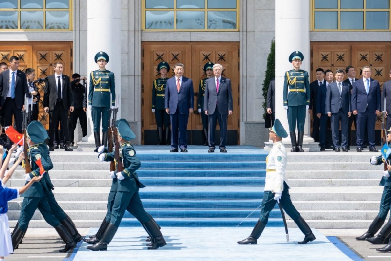 Xi arrive à Astana pour le second sommet Chine-Asie centrale
