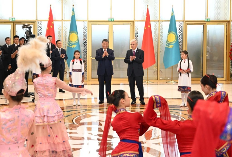 Xi arrive à Astana pour le second sommet Chine-Asie centrale