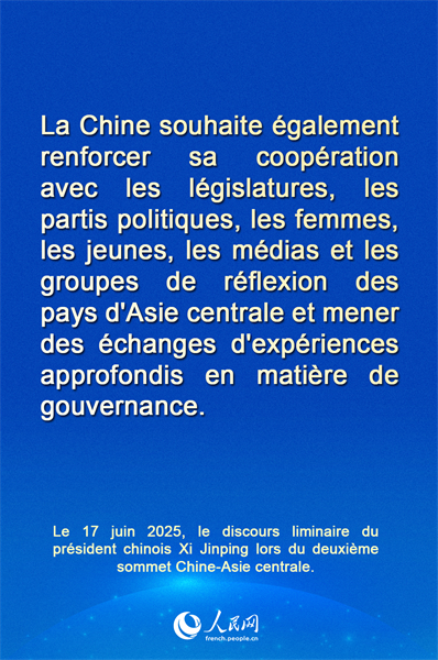 Les points saillants du discours liminaire du président chinois Xi Jinping lors du deuxième sommet Chine-Asie centrale