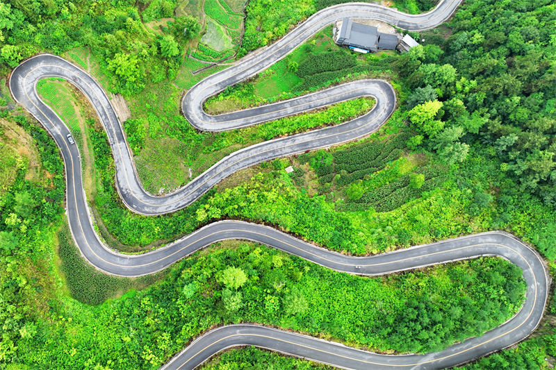 Chongqing : à Youyang, les ? quatre bonnes routes ? contribuent à la revitalisation rurale des zones rurales