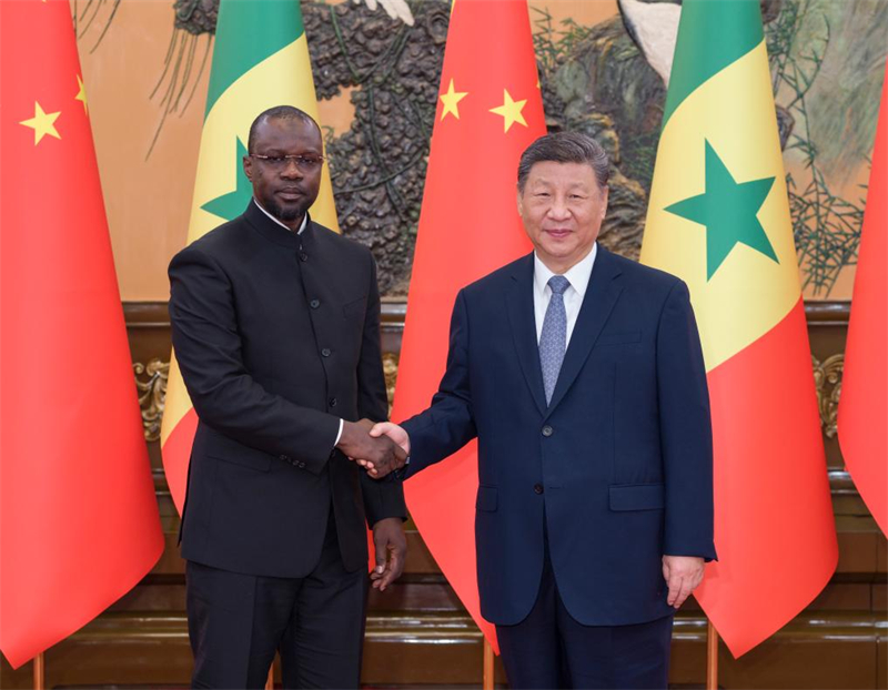 Xi Jinping rencontre le PM sénégalais