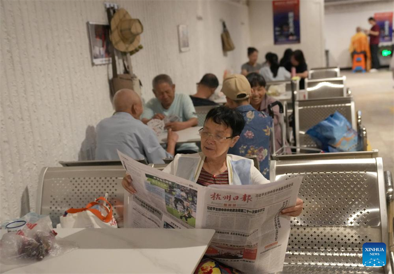 Zhejiang?: face à la canicule, Hangzhou ouvre ses abris antiaériens au public