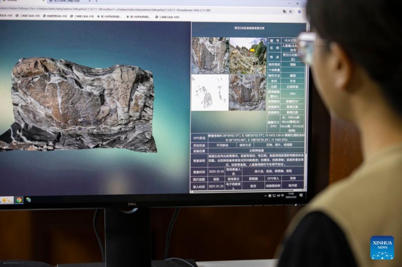 Ningxia : la préservation des peintures rupestres du?mont Helan à Yinchuan