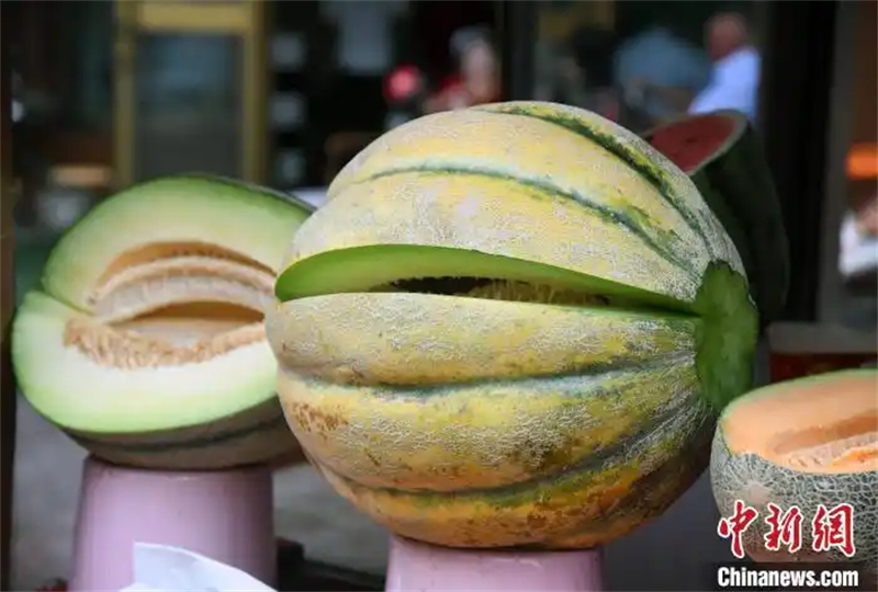 Xinjiang : à Kachgar, le ? papy melon ? offre un délicieux aper?u de la revitalisation rurale