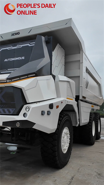 Découvrez un camion d'exploitation minière électrique autonome