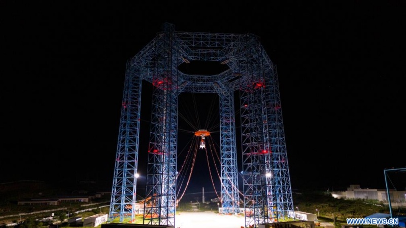 La Chine achève le premier test d'atterrissage et de décollage de son atterrisseur lunaire habité