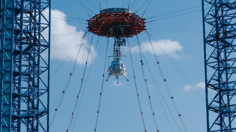 La Chine achève le premier test d'atterrissage et de décollage de son atterrisseur lunaire habité
