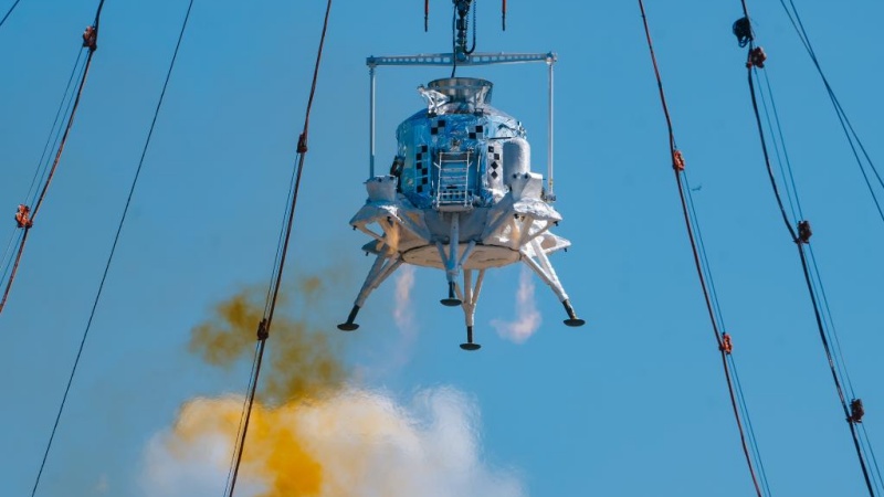 La Chine achève le premier test d'atterrissage et de décollage de son atterrisseur lunaire habité