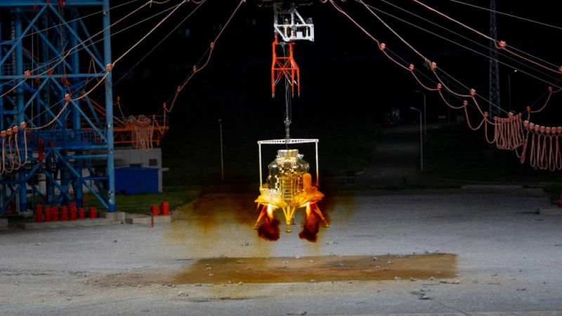 La Chine achève le premier test d'atterrissage et de décollage de son atterrisseur lunaire habité
