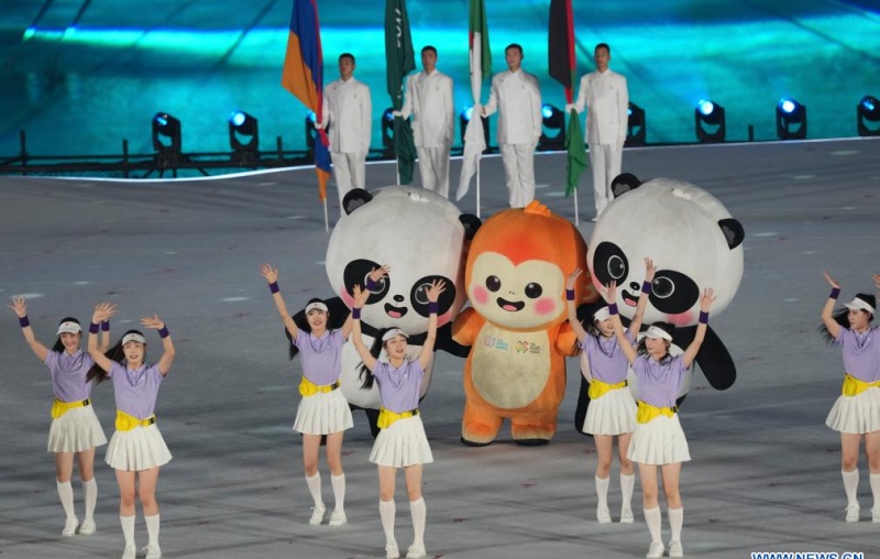 Ouverture officielle des Jeux mondiaux 2025 à Chengdu