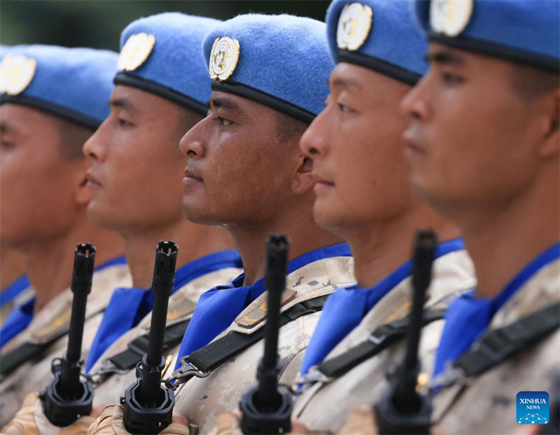 Beijing : les préparations du prochain défilé militaire du Jour de la victoire battent leur plein