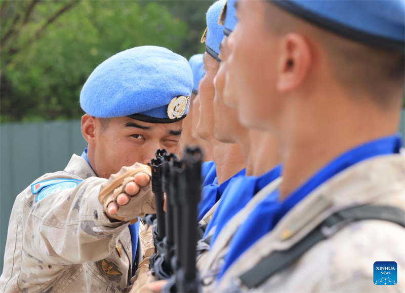 Beijing : les préparations du prochain défilé militaire du Jour de la victoire battent leur plein