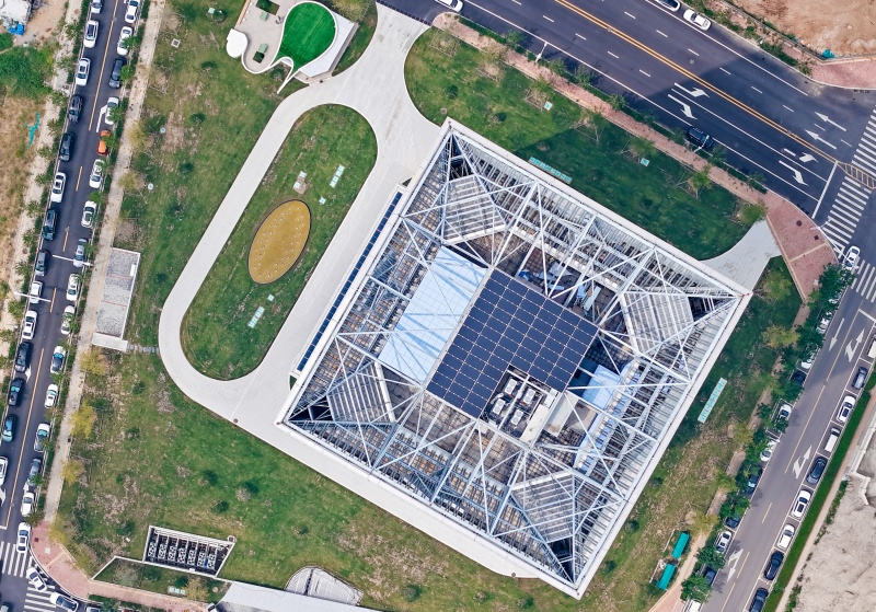 Shandong?: le premier batiment ultra-zéro-carbone au monde mis en service à Qingdao