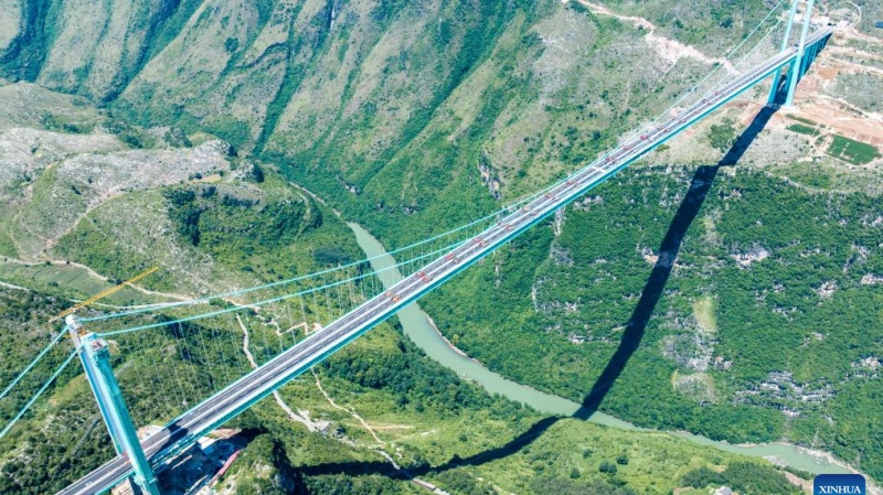 Guizhou?: fin du test de charge sur le pont le plus haut du monde