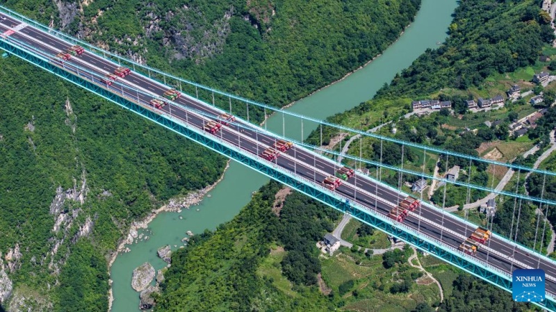 Guizhou?: fin du test de charge sur le pont le plus haut du monde