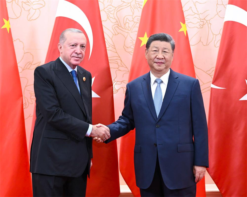 Xi Jinping rencontre le président turc
