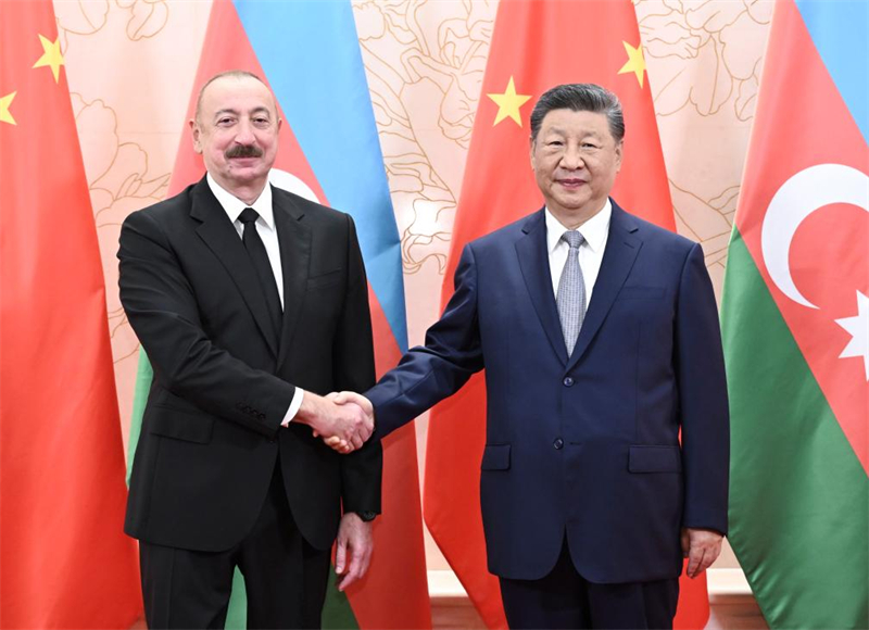 Xi Jinping : la Chine soutient l'adhésion de l'Azerba?djan à l'OCS