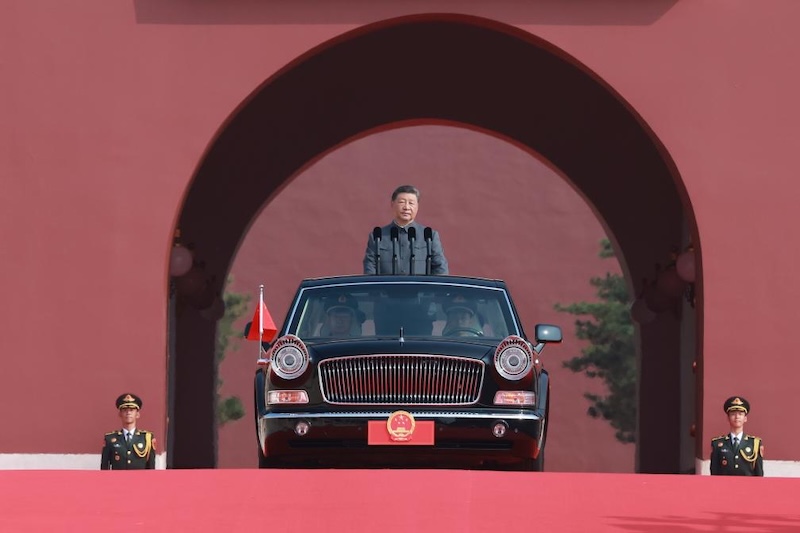 Xi Jinping passe en revue les forces armées à l'occasion du 80e anniversaire de la victoire contre l'agression japonaise