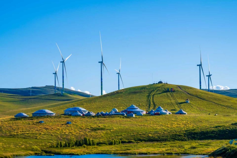 Mongolie intérieure : les magnifiques paysages de prairies au-dessus des nuages de Huolinguole