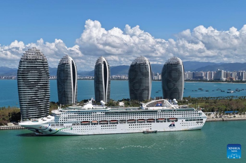 Hainan?: le navire de croisière chinois ??Star Voyager?? fait une première visite à Sanya