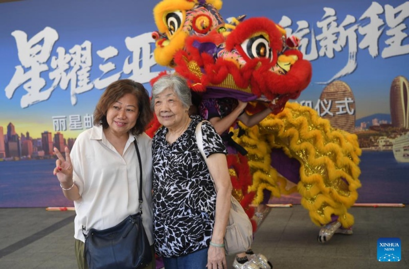 Hainan?: le navire de croisière chinois ??Star Voyager?? fait une première visite à Sanya