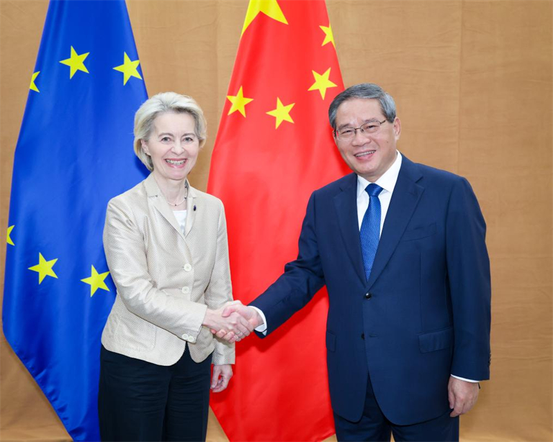 Le PM chinois appelle à des actions conjointes avec l'UE pour faire progresser la coopération bilatérale