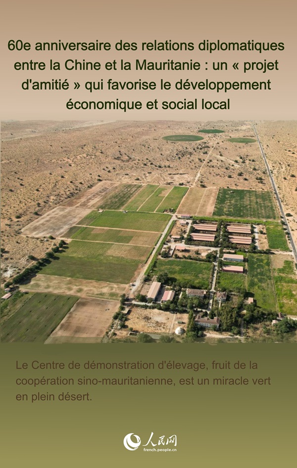 60e anniversaire des relations diplomatiques entre la Chine et la Mauritanie : un ? projet d'amitié ? qui favorise le développement économique et social local