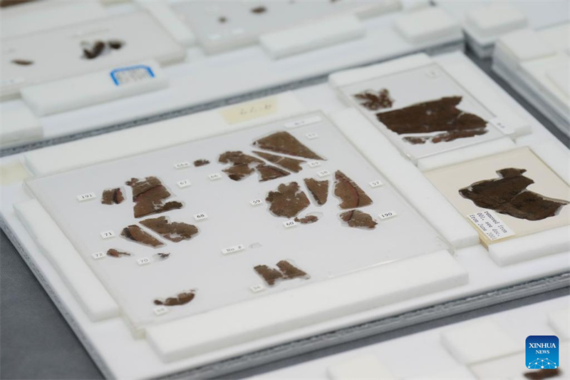 Des manuscrits chinois sur soie vieux de 2?300 ans de retour après près de huit décennies passées à l'étranger