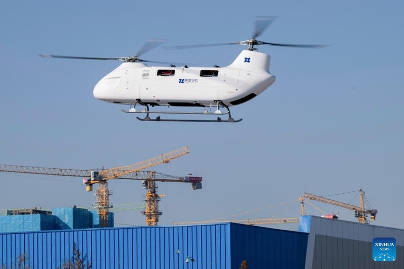 Heilongjiang?: l'hélicoptère autonome à rotor en tandem Boying T1400 a effectué son vol inaugural à Harbin