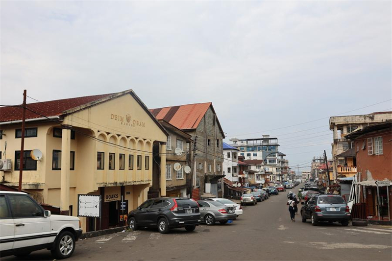 Sierra Leone : vue de la ville de Freetown