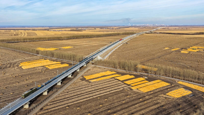 Heilongjiang?: fin de la pose de la voie ferrée à grande vitesse Harbin-Yichun
