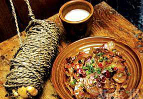 Le pied de cochon à la ficelle de Xiangfan